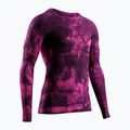 Termo mikina X-Bionic Energy Accumulator Wild LS tiedye x black/fluo pink
