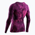 Termo mikina X-Bionic Energy Accumulator Wild LS tiedye x black/fluo pink 2