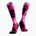 Lyžařské ponožky X-Socks Ski Expert Wild Otc x black/fluo pink
