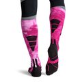 Lyžařské ponožky X-Socks Ski Expert Wild Otc x black/fluo pink 3