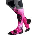 Lyžařské ponožky X-Socks Ski Expert Wild Otc x black/fluo pink 4
