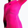 Dámská termo mikina X-Bionic Invent Graphics LS fluo pink/x white 5