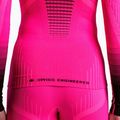 Dámská termo mikina X-Bionic Invent Graphics LS fluo pink/x white 6