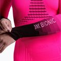 Dámská termo mikina X-Bionic Invent Graphics LS fluo pink/x white 9