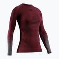 Dámská termo mikina X-Bionic Invent Graphics LS oxide red/x black 10