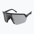 SCOTT Sport Shield LS černé/šedé sluneční brýle citlivé na světlo