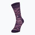 Ponožky SCOTT Trail Camo Crew dark purple/white