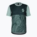 Pánský cyklistický dres  SCOTT Trail Vertic aruba green/mineral green