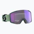 Lyžařské brýle SCOTT Shield LS soft green/black/light sensitive blue chrome