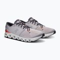 Pánské běžecké boty On Cloud X 4 silver/flame 9