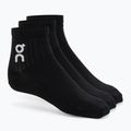 Ponožky On Running Logo Sock Mid 3 pary black