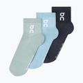 Ponožky On Running Logo Sock Mid 3 pary wash/navy