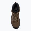Pánské turistické boty On Cloudrock Mid Waterproof earth/black 5