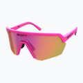 Sluneční brýle SCOTT Sport Shield acid pink/pink chrome
