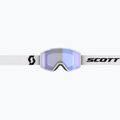 Lyžařské brýle SCOTT Shield mineral white/black/illuminator blue chrome 2