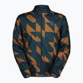 Pánská běžecká bunda SCOTT Endurance Tech Windbreaker dark blue/bread brown
