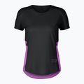 Dámské běžecké tričko SCOTT Endurance Tech black/liquid purple