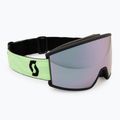 Lyžařské brýle SCOTT Ambit Compact glow green/amp lavender chrome