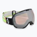Lyžařské brýle SCOTT Faze II black/neon yellow/amp silver chrome