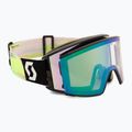 Lyžařské brýle SCOTT React black/neon yellow/amp lavender chrome