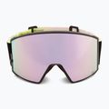 Lyžařské brýle SCOTT React black/neon yellow/amp lavender chrome 3