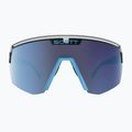 Sluneční brýle SCOTT Sport Shield black/neon blue/amp beryl blue chrome 2