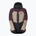 Pánská lyžařská bunda SCOTT Ultimate Dryo cocoa red/portobello beige