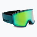 Lyžařské brýle SCOTT Trace Pro petrol green/green chrome