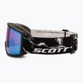 Lyžařské brýle Scott Neo Light Sensitive S2-4 granite black/white/amp ls blue chrome 4