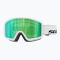 Lyžařské brýle SCOTT Trace Pro Compact white/green chrome