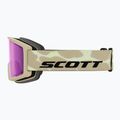 Lyžařské brýle SCOTT Trace Pro Comact Light Sensitive S2-4 mojave beige/amp ls blue chrome 3