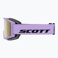 Lyžařské brýle SCOTT Trace Pro Compact Light Sensitive S1-3 sherbet purple/black/amp ls cinnamon chrome 3