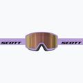 Lyžařské brýle SCOTT Trace Pro Compact Light Sensitive S1-3 sherbet purple/black/amp ls cinnamon chrome 4