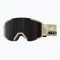 Lyžařské brýle SCOTT Shield mojave beige/amp black chrome