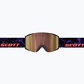 Lyžařské brýle SCOTT Shield LS black/purple/amp ls cinnamon chrome 4