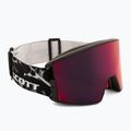 Lyžařské brýle SCOTT React Light Sensitive granite black/white/amp red chrome 2