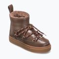 Dámské sněhule INUIKII Full Leather Gloss brown