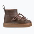 Dámské sněhule INUIKII Full Leather Gloss brown 2
