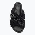 Dámské pantofle INUIKII Woven Stones black 5