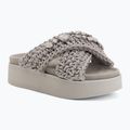Dámské pantofle INUIKII Woven Stones Platform stone grey