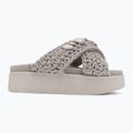 Dámské pantofle INUIKII Woven Stones Platform stone grey 2