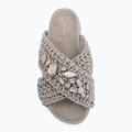 Dámské pantofle INUIKII Woven Stones Platform stone grey 5