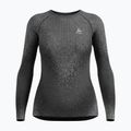 Dámská termoakční mikina Odlo Performance Warm Blackcomb Bl Top Crew Neck black