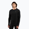 Pánská termoakční mikina ODLO Merino 160 Bl Top Crew Neck black