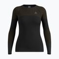 Dámská termoakční mikina ODLO Fundamentals Performance Warm Bl Top Crew Neck black