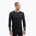 Pánská termoakční mikina ODLO Fundamentals Performance Warm Bl Top Crew Neck black