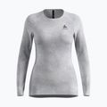 Dámská termoakční mikina ODLO Active Warm X Pow Bl Top Crew Neck odlo silver grey