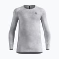 Pánská termoakční mikina ODLO Active Warm X Pow Bl Top Crew Neck odlo silver grey