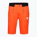 Pánské trekové kraťasy MAMMUT Aenergy Light SO oranžové 4