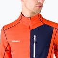Pánská treková mikina MAMMUT Aconcagua Light MI oranžová 4